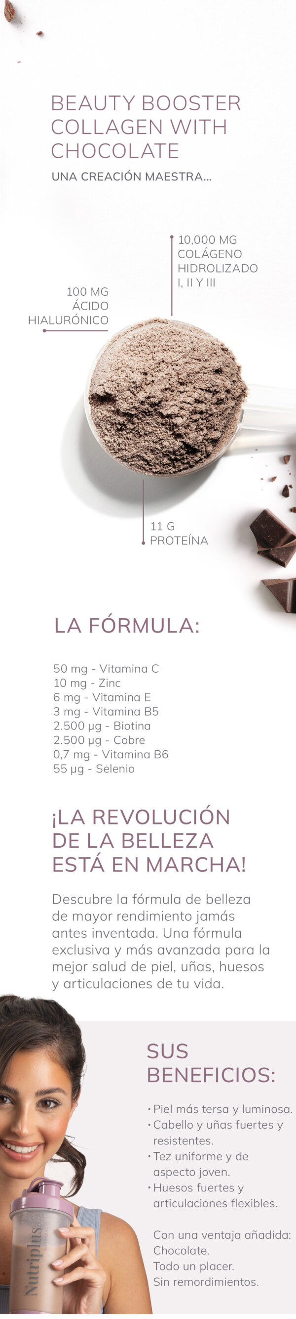 Beauty Booster Collagen - Chocolat - Imagen 4